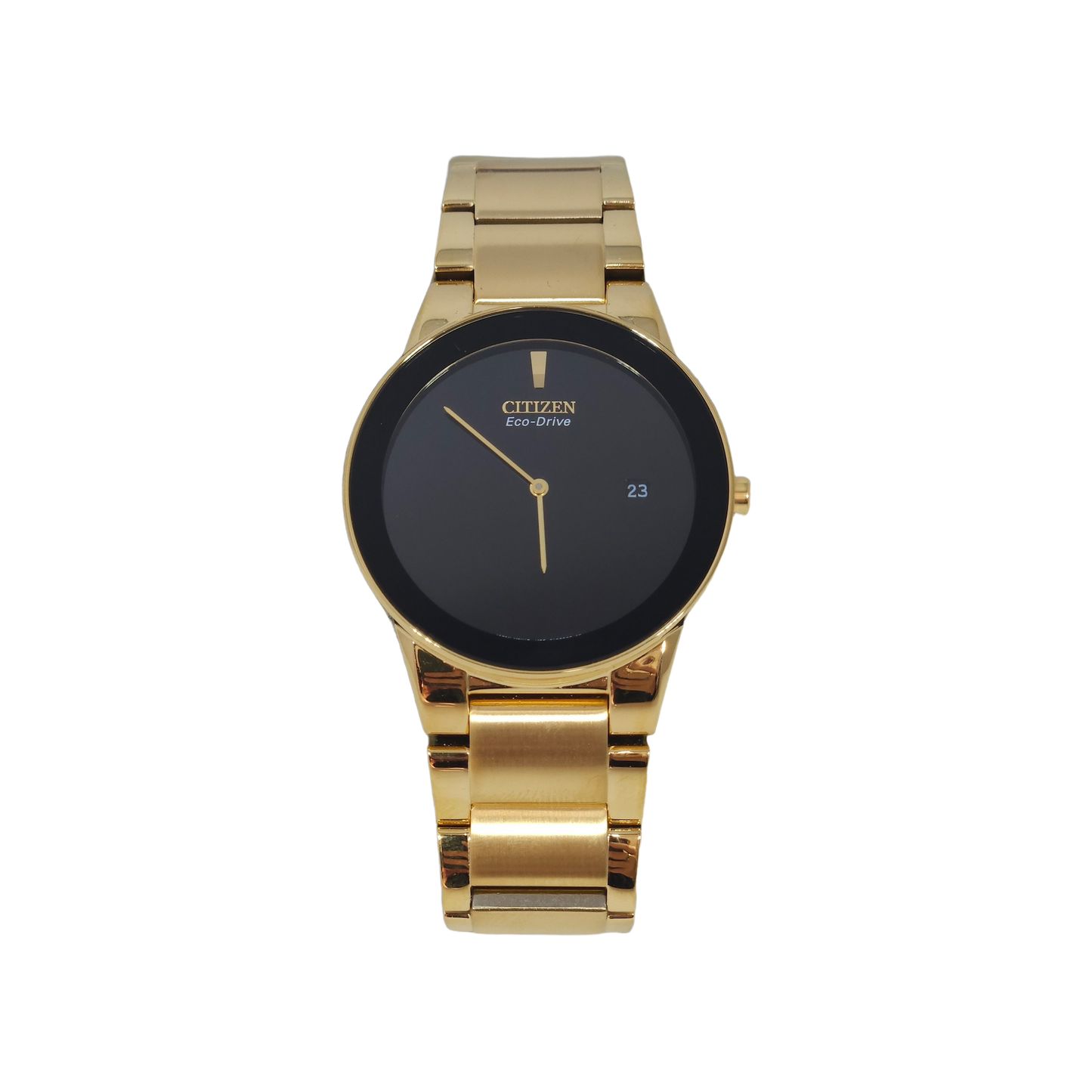 watch with black dial