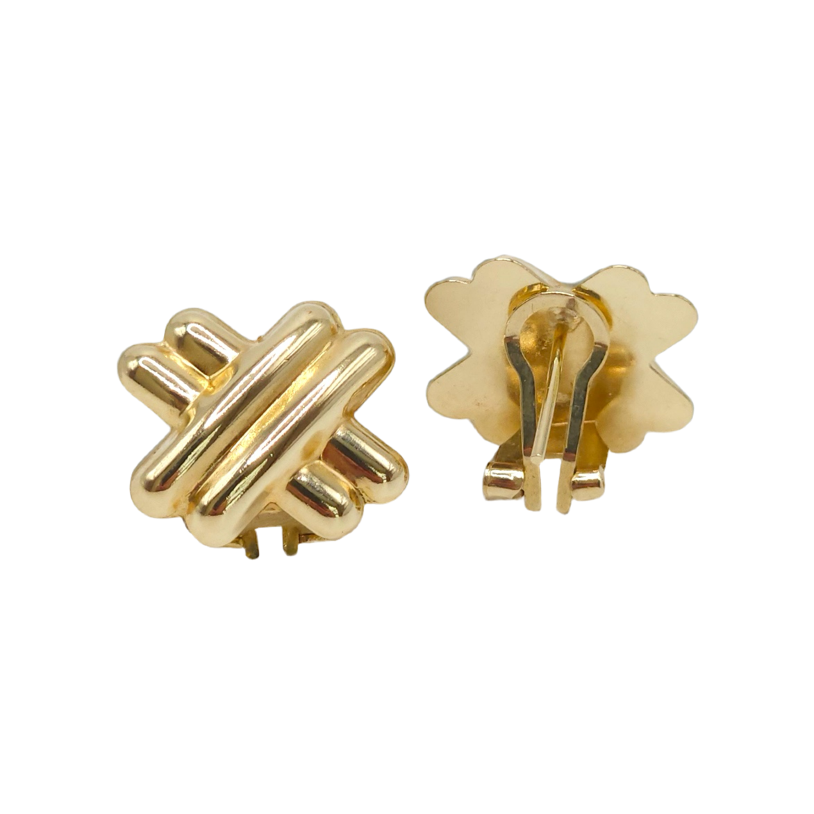 Omega Cross Earrings