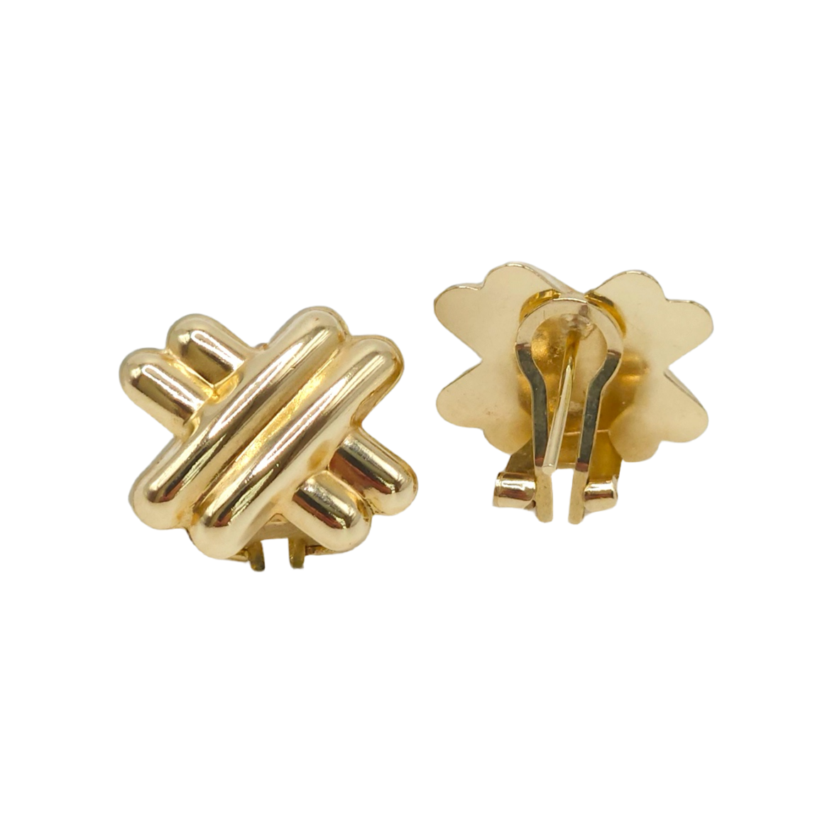 Omega Cross Earrings