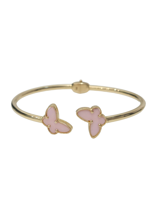 Pink Butterflies Bracelet