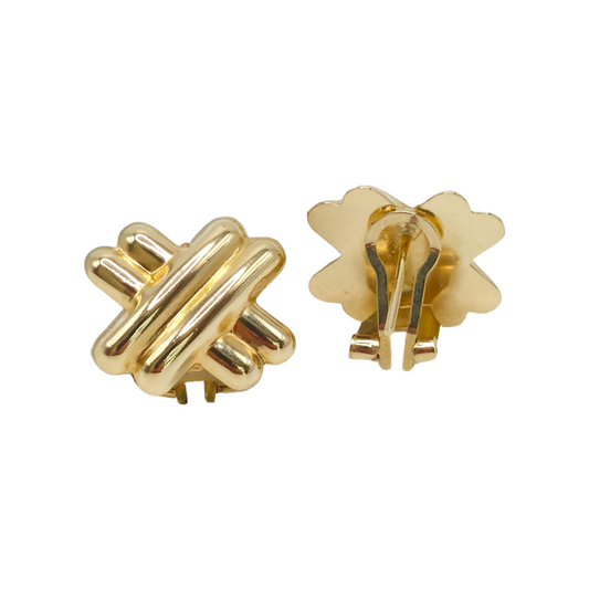 Omega Cross Earrings